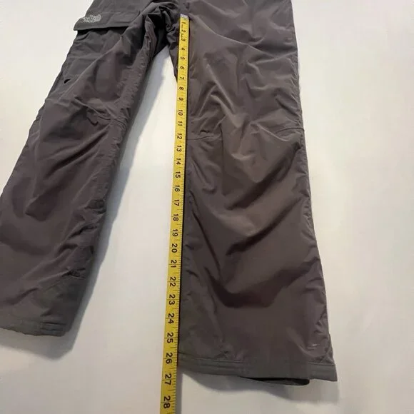 The North Face Boys Snow Ski Pants Size XL/TG Gray HyVent Waterproof Winter - Picture 6 of 12